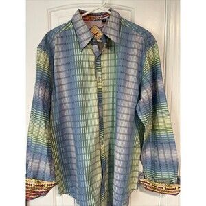 Designer Shirt — Robert Graham Size Large L‎